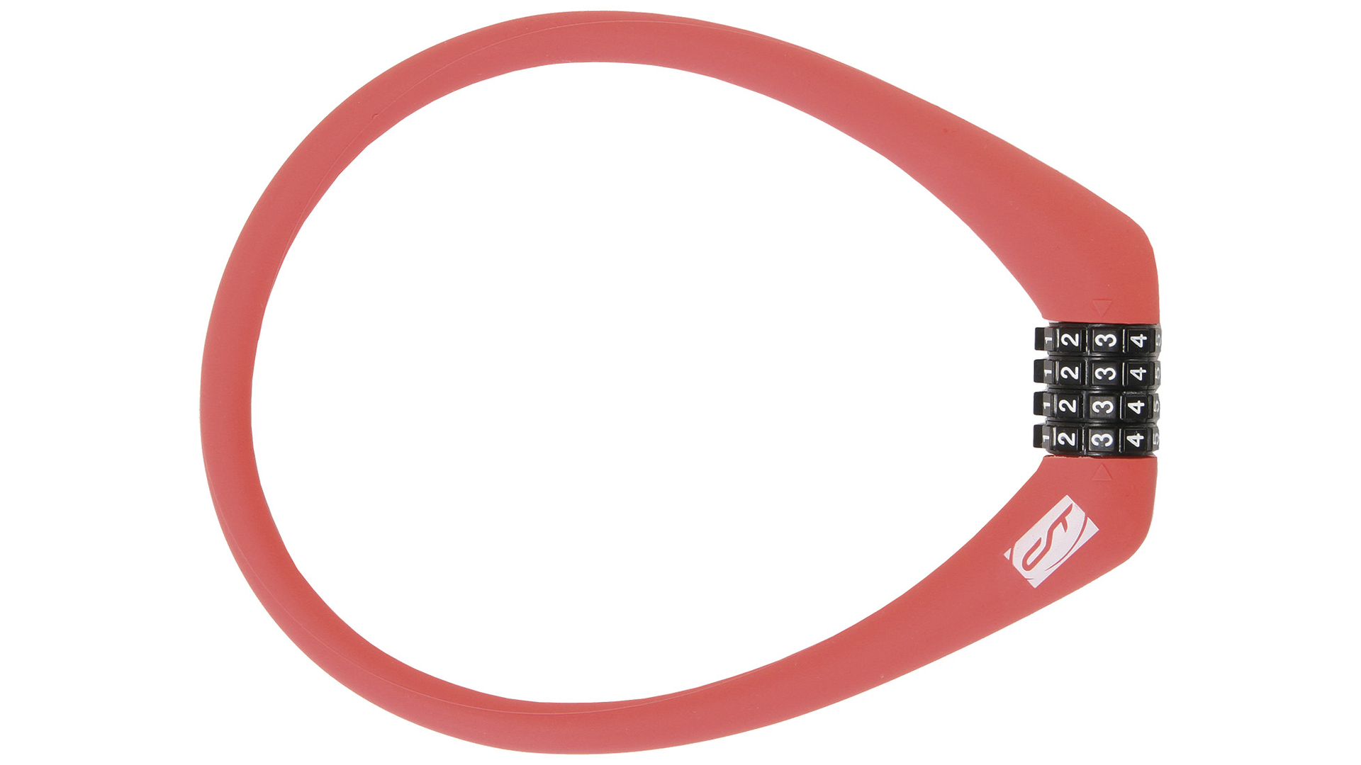 Contec Kabelschloss NeoLoc 50cm  - rot