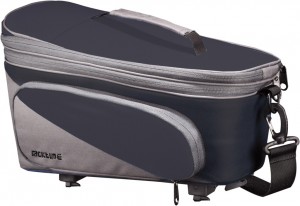 Racktime Gepäckträgertasche Talis Plus - schwarz/grau