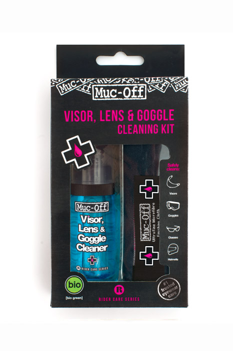 Muc Off Visor Lens & Goggle Cleaning Kit - black