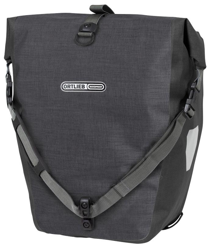 Ortlieb Gepäckträgertasche Back Roller Plus QL2.1  - granit/schwarz