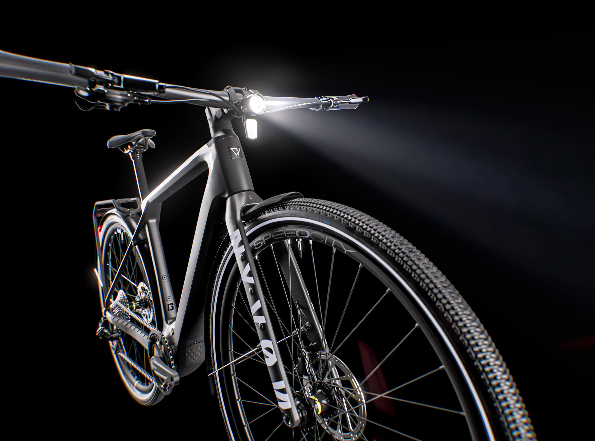 Conway Nyvon 8.0 C - black matt/reflective  2025