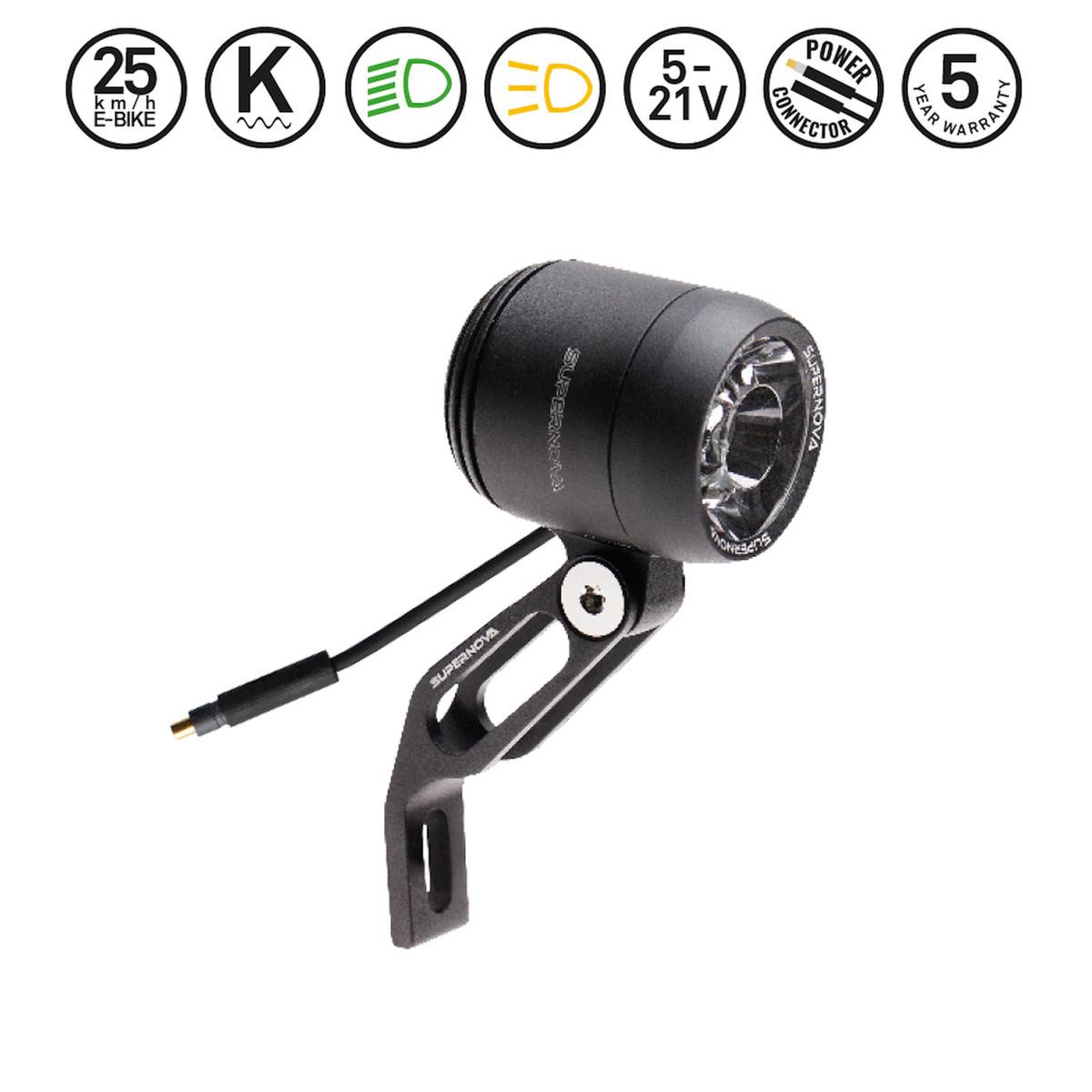 Supernova V521s Scheinwerfer für E-Bike  - 25 Lux