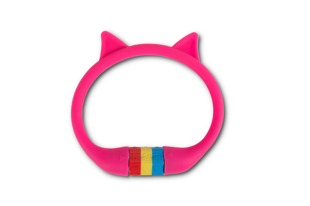 RFR Zahlenkabelschloss HPS CAT 10 x 350 mm  - pink