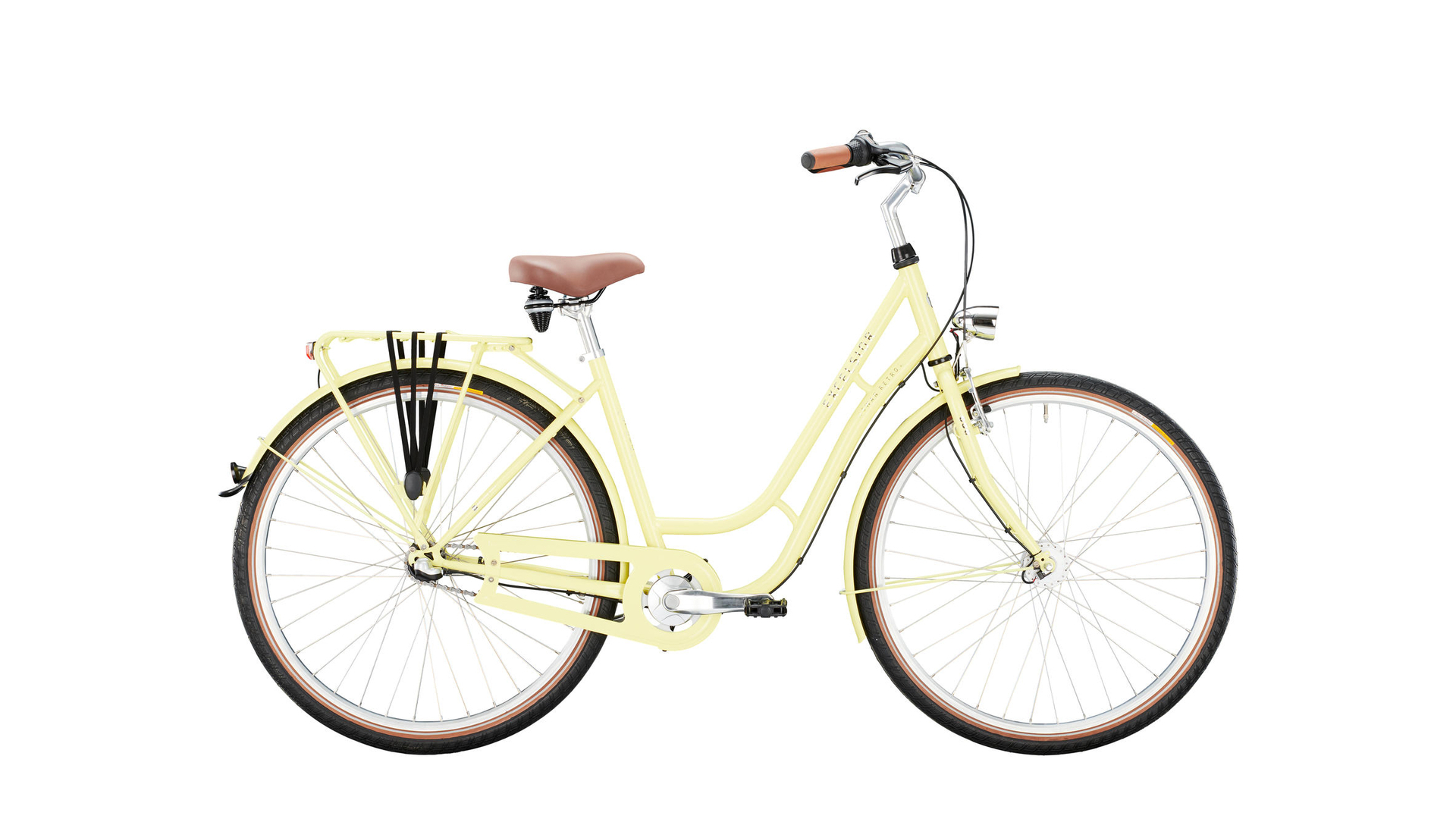 Excelsior Swan Retro 28 Zoll 7-Gang - lemon 2025