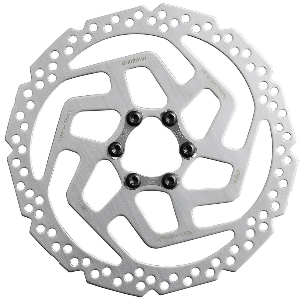 Shimano Bremsscheibe RT26 - 6-Loch 180mm