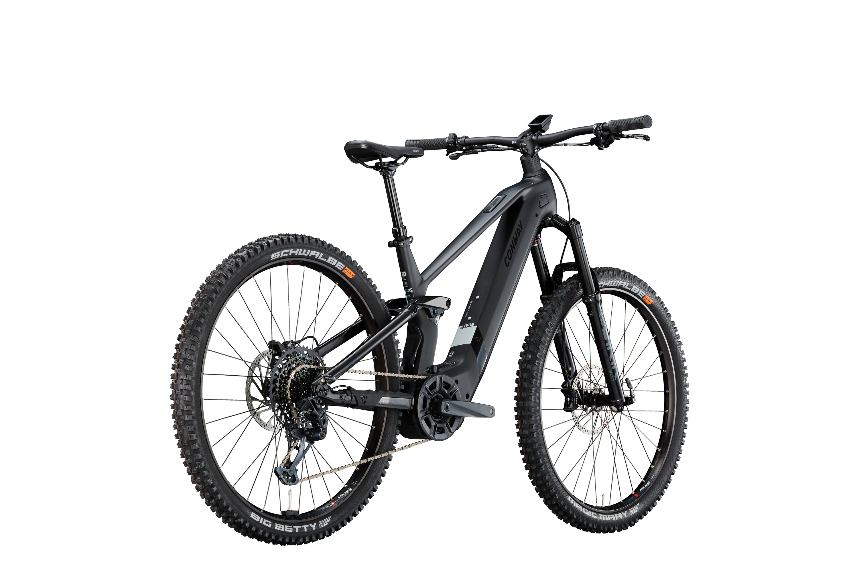 Conway Xyron S 7.9  - carbon raw/black