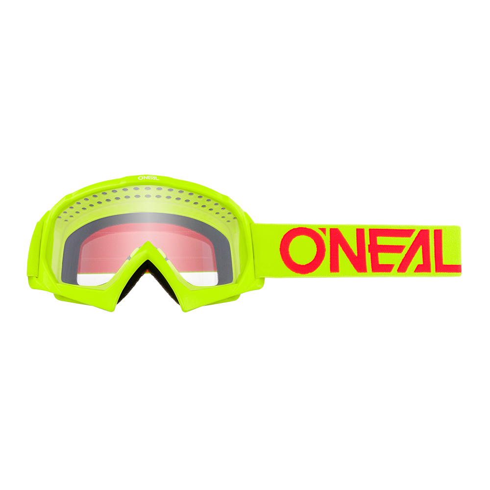Oneal Brille B-10 Youth Solid - yellow/red