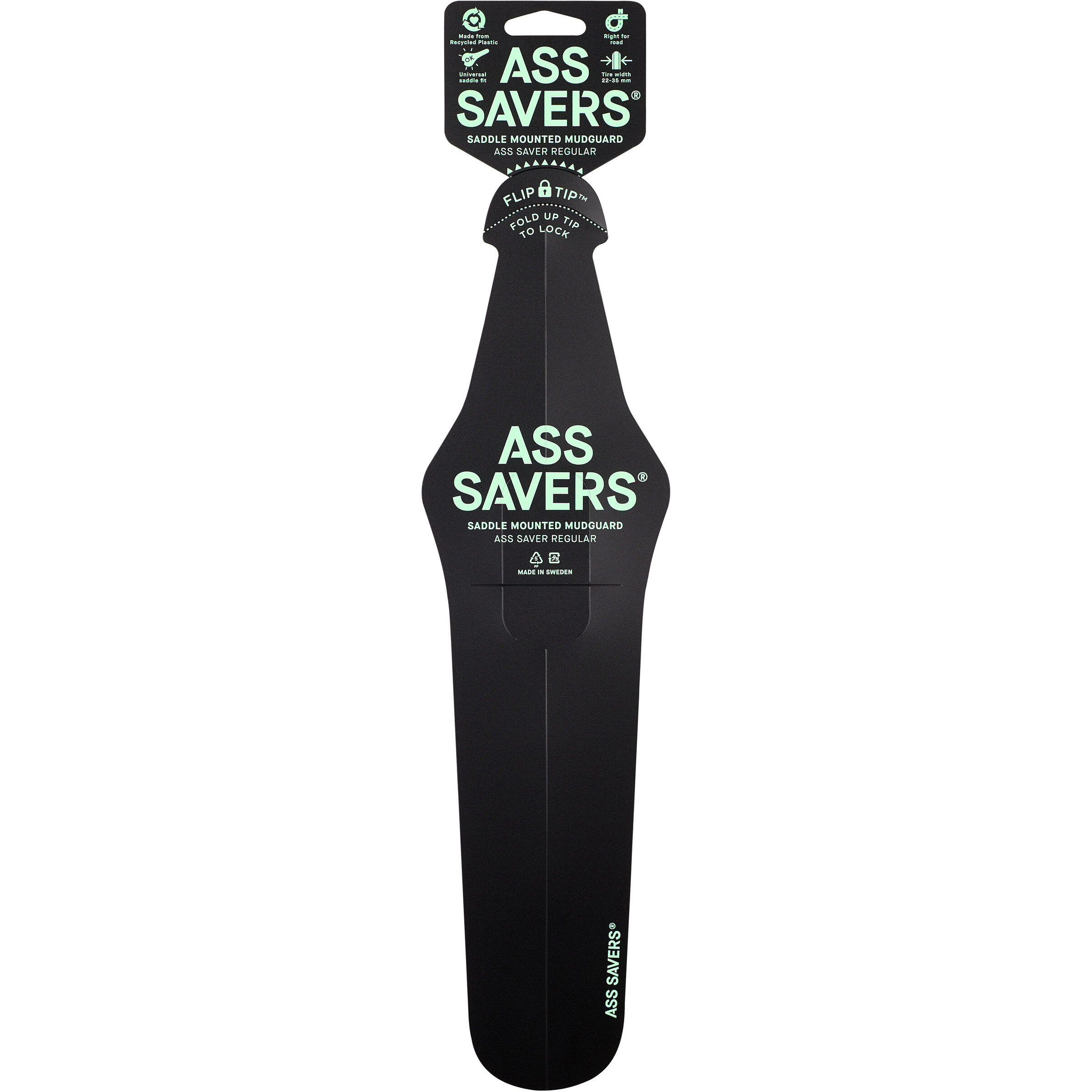 Ass Savers ASR-1 Regular Spritzschutz - schwarz