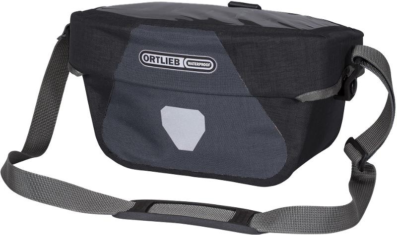 Ortlieb Ultimate Six Plus Lenkertasche 5 l - granit/schwarz