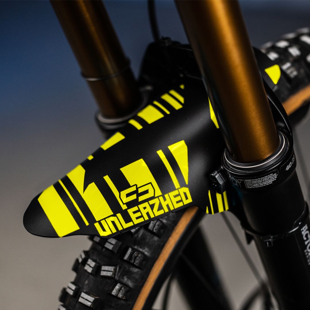 Unleazhed Mudguard M01 - yellow Unleazhed Mudguard M01 - yellow
