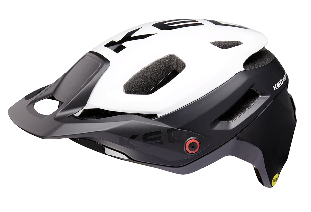 KED Helm Pector ME-1  - schwarz/weiss