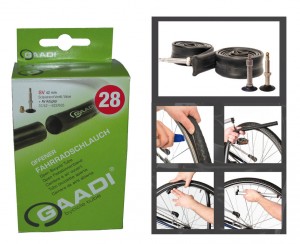 Gaadi Schlauch 28 Zoll 40/47-622/635 - 47mm