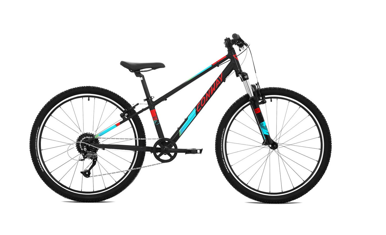 Conway MS 260 suspension - black metallic/red