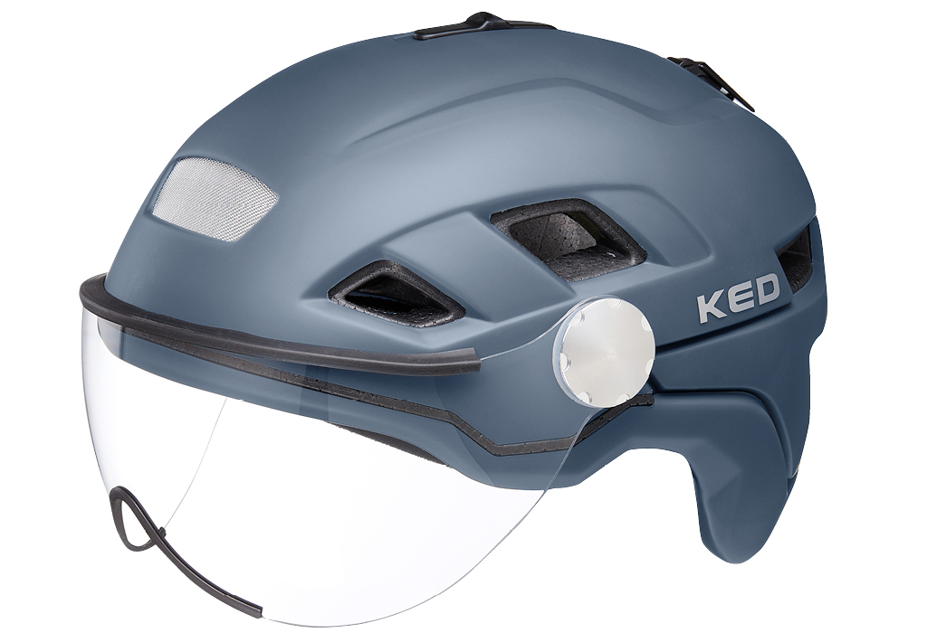 KED Helm B-Vis X-Lite  - deep blue matt