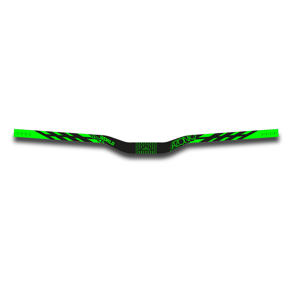 Azonic Lenker Neon Green  - 780mm x 34.9 mm