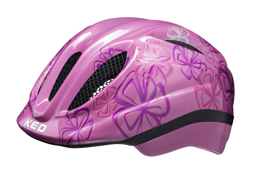 KED Helm Meggy II Trend  - pink flower