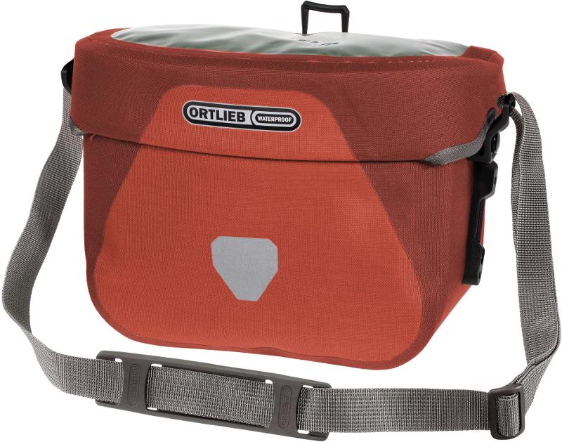 Ortlieb Lenkertasche Ultimate Plus 6.5 l  - salsa/dark chili