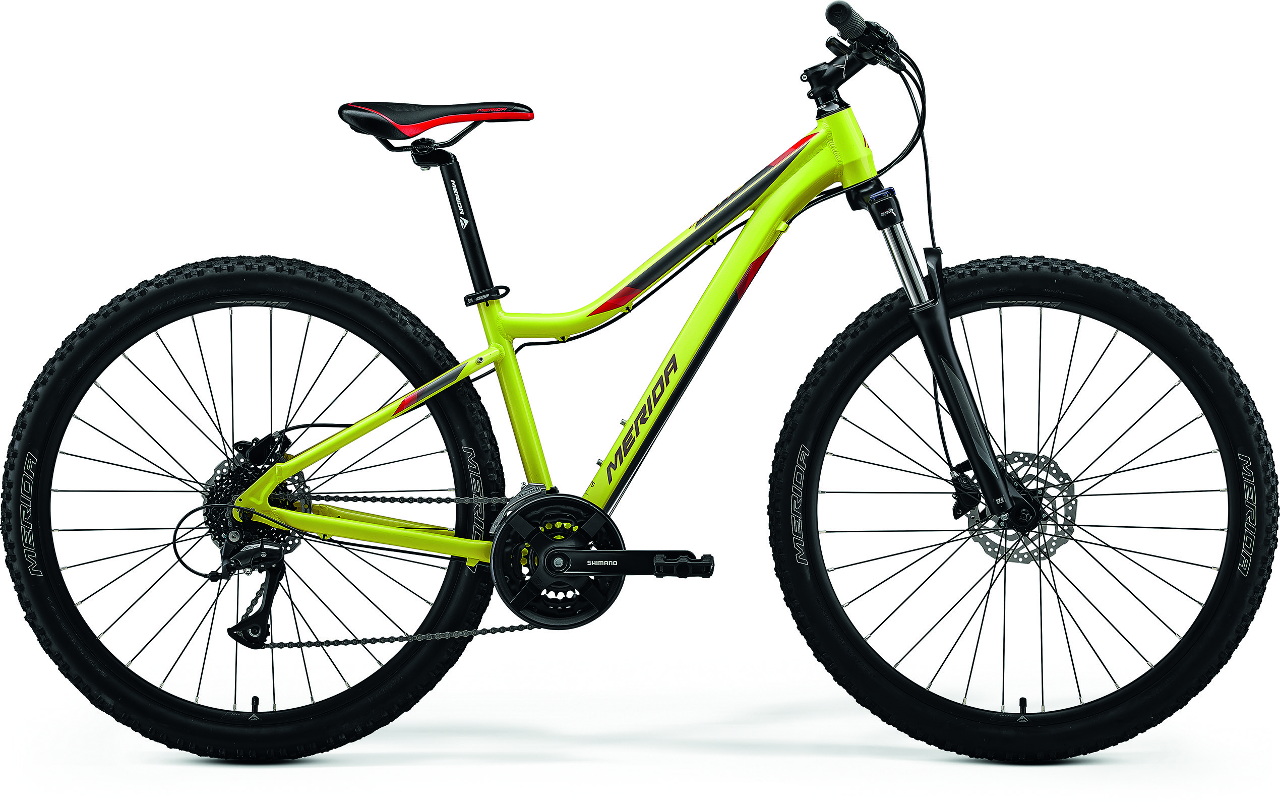 Merida Matts 20 - lime/race red 2025