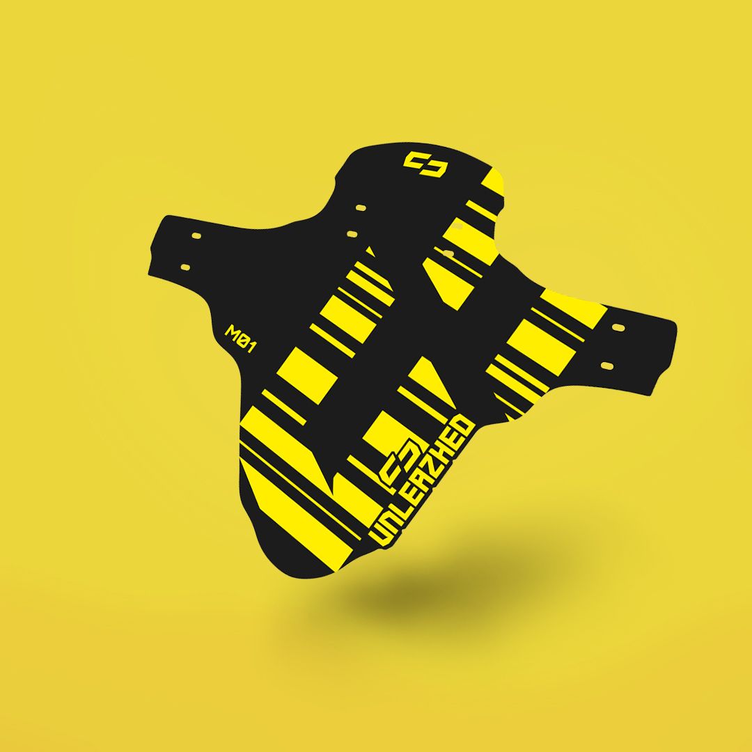 Unleazhed Mudguard M01 - yellow Unleazhed Mudguard M01 - yellow