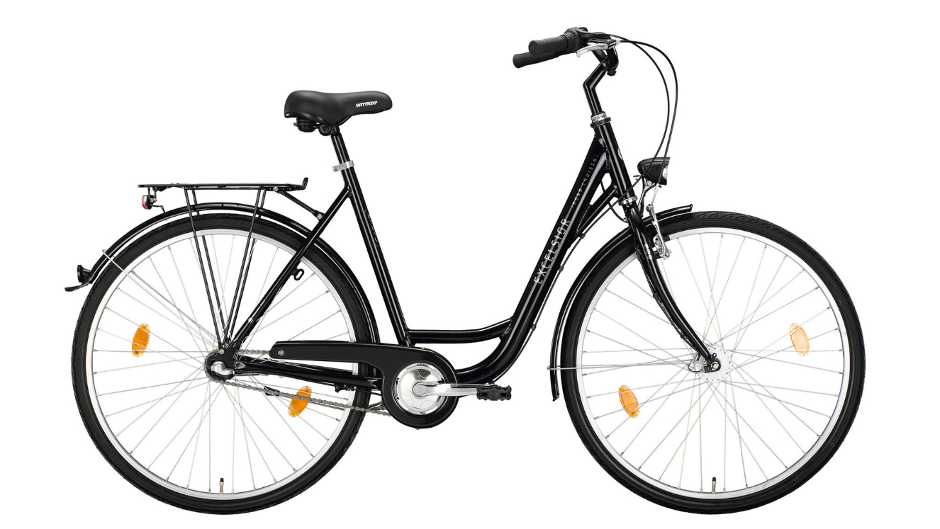 Excelsior Road Cruiser Alu ND Wave - black 2023
