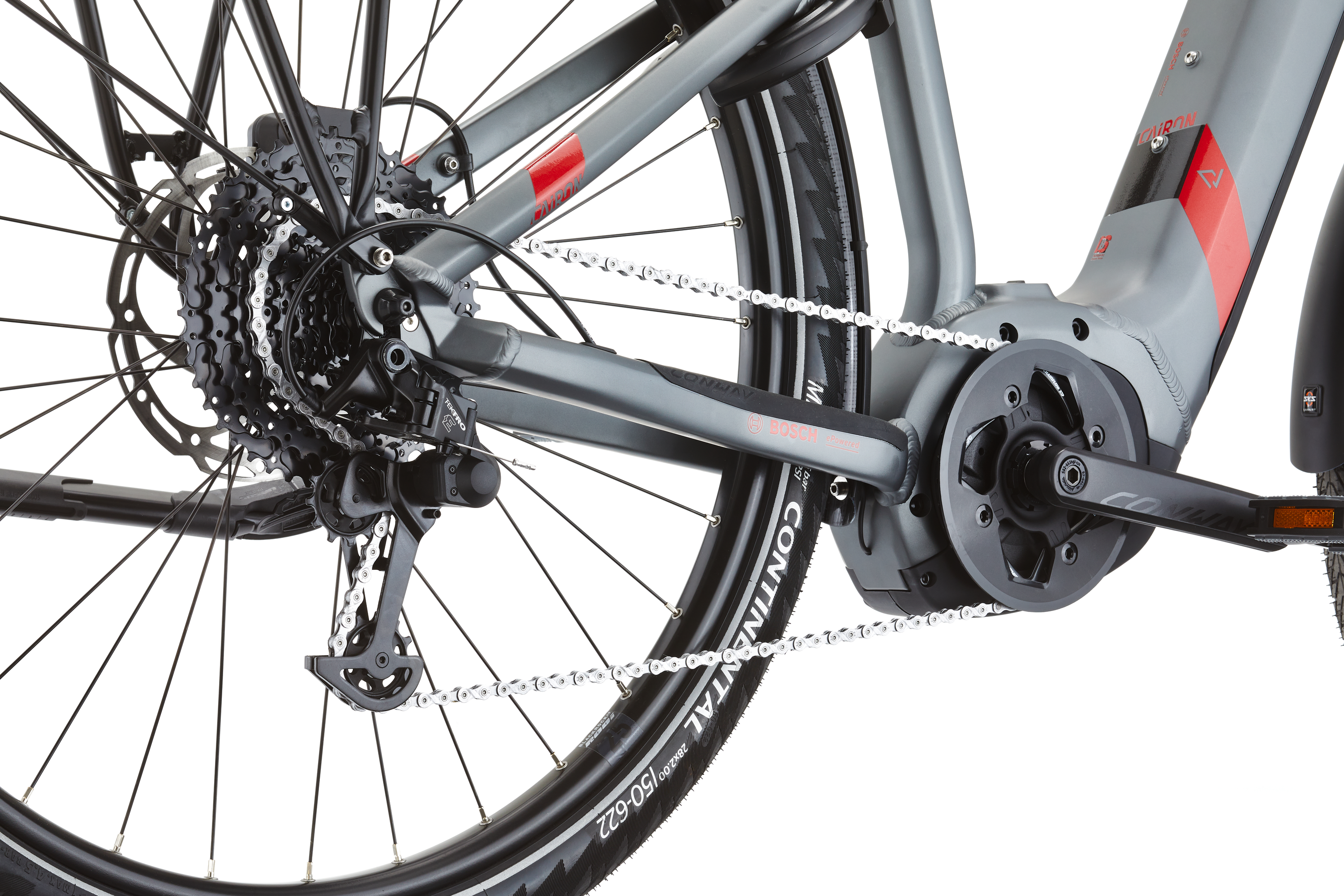 Conway Cairon T 2.0 625 - shadowgrey/red 2025