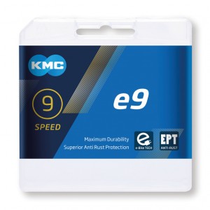 KMC Kette e9 EPT - 9 fach 136 Glieder