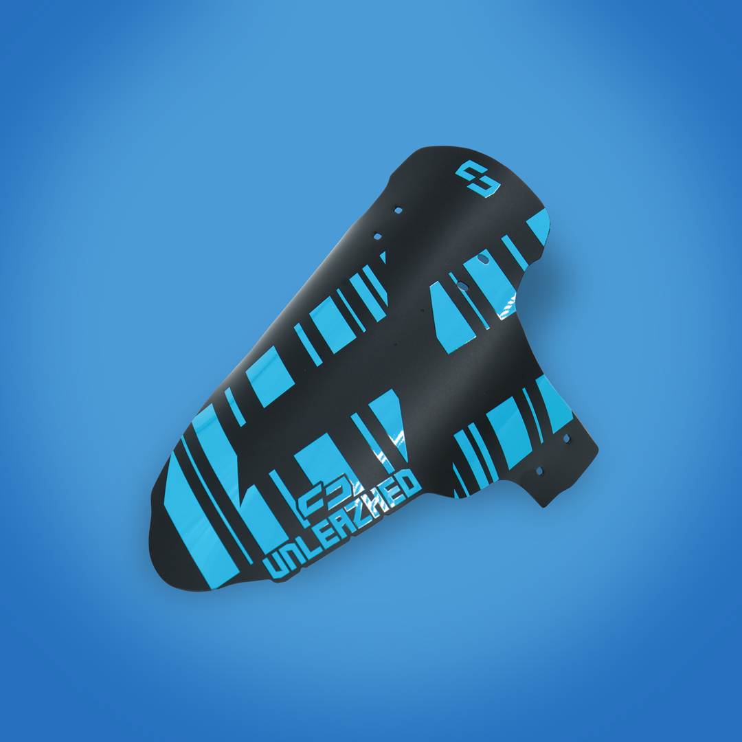 Unleazhed Mudguard M01 - blue Unleazhed Mudguard M01 - blue