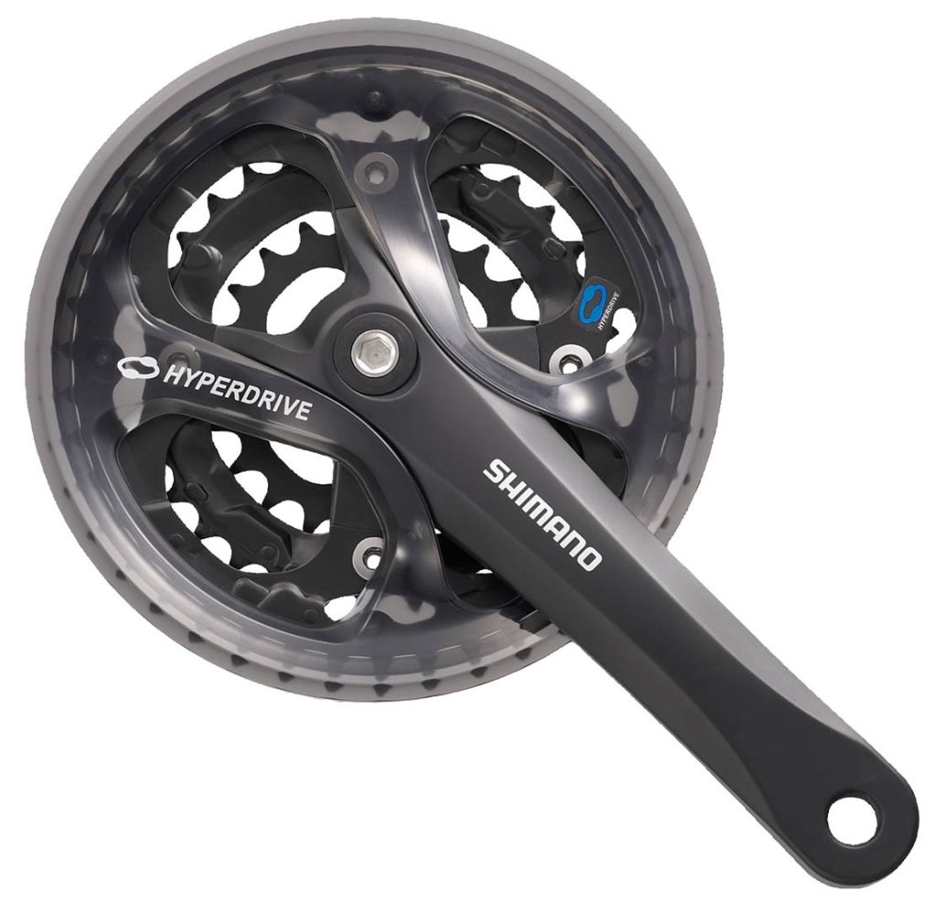 Shimano Kurbelgarnitur FC-M361 - 42/32/22 Zähne Shimano Kurbelgarnitur FC-M361 - 42/32/22 Zähne