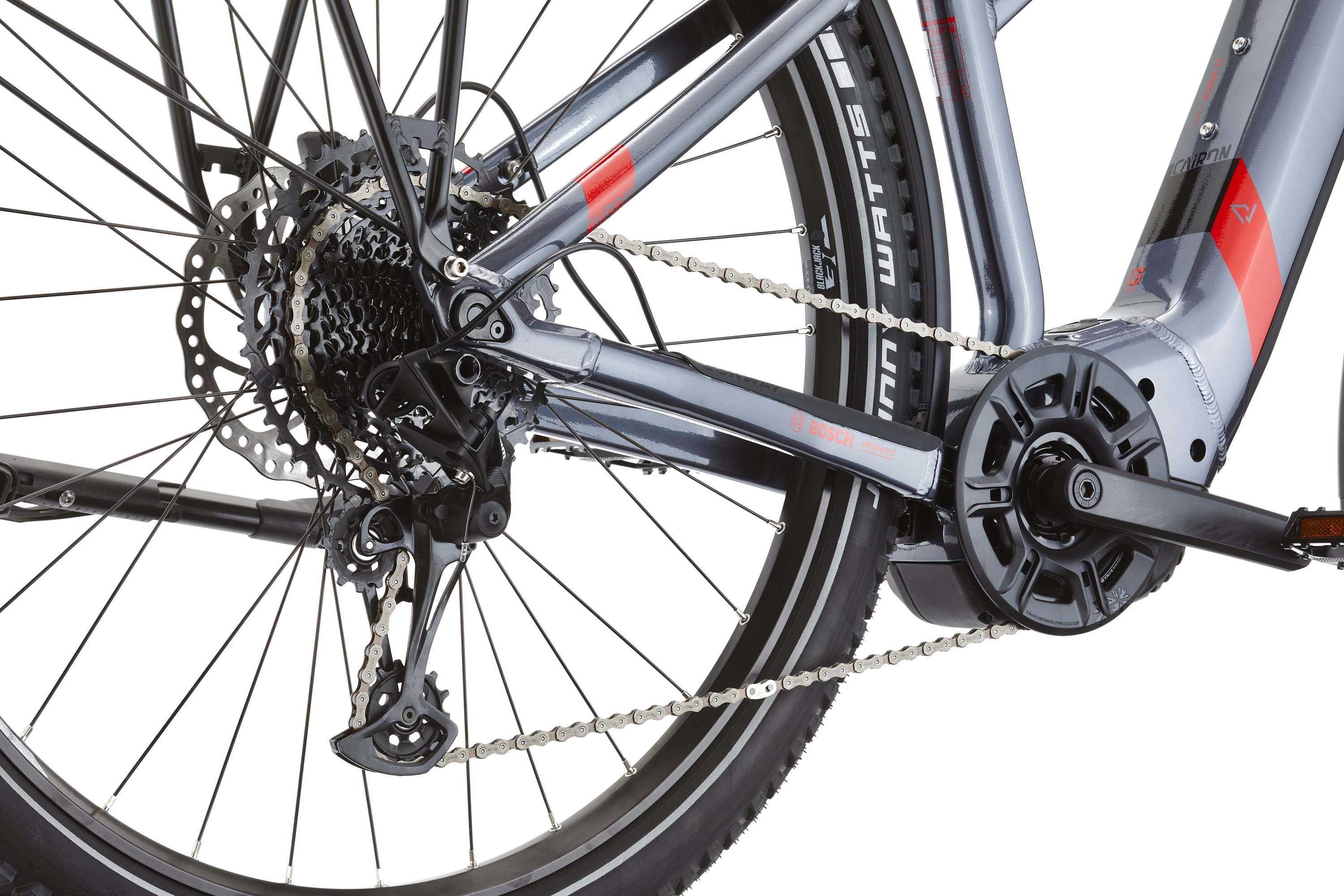 Conway Cairon SUV 5.0 Trapez - shadowgrey/red 2025