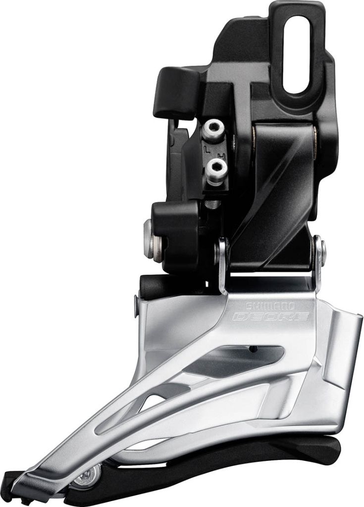 Shimano Umwerfer Deore FD-M6025 - für 2-/10-fach, für 34 / 38 Zähne, Down Swing, Shimano Umwerfer Deore FD-M6025 - für 2-/10-fach, für 34 / 38 Zähne, Down Swing,