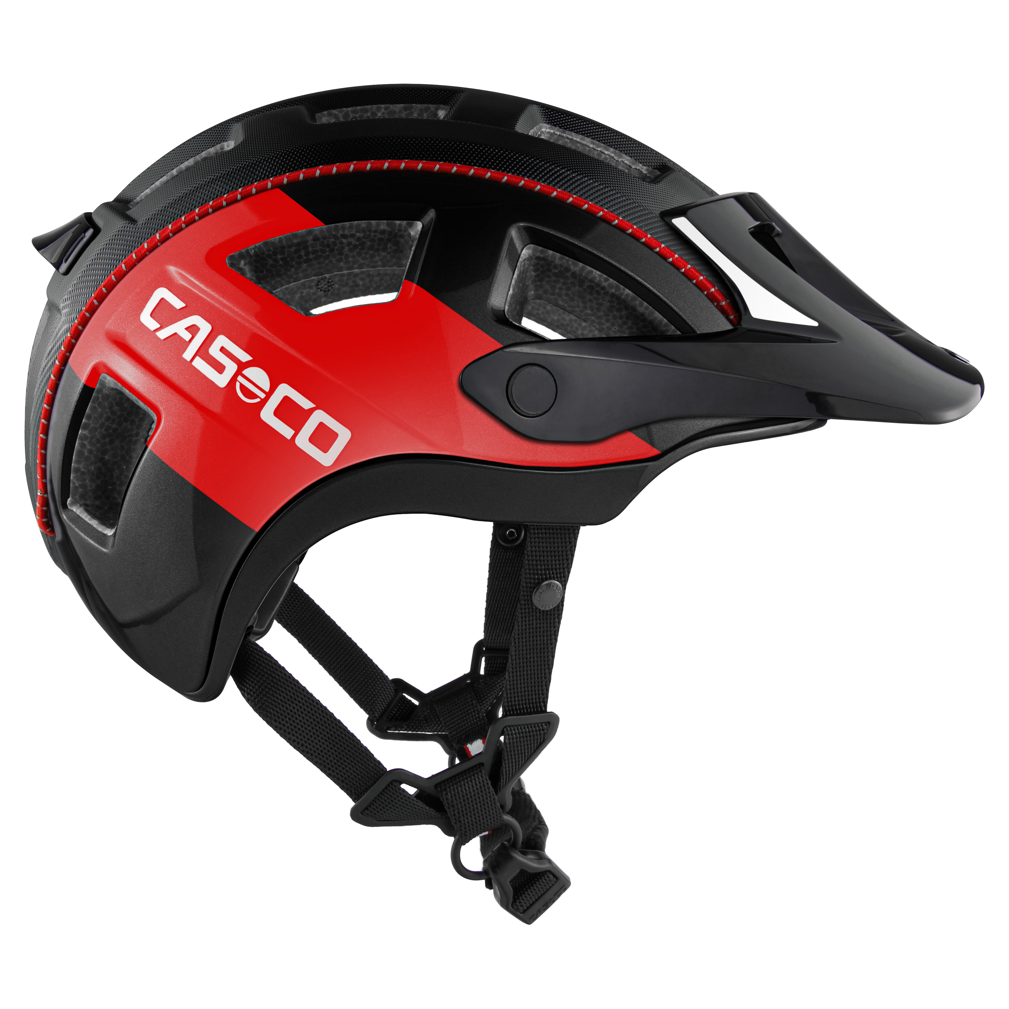 Casco Helm MTBE 2 - schwarz/rot