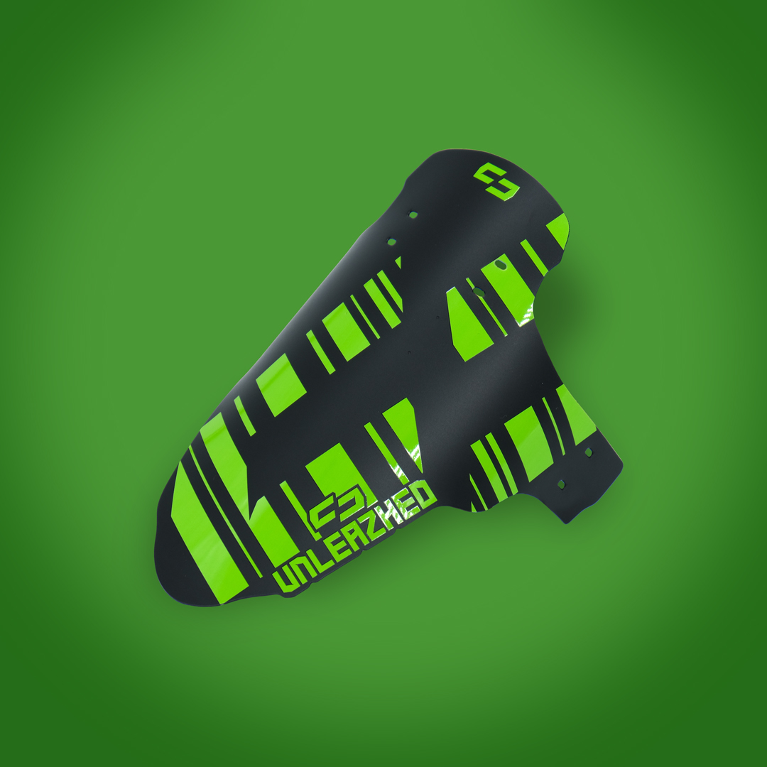 Unleazhed Mudguard M01 - green Unleazhed Mudguard M01 - green