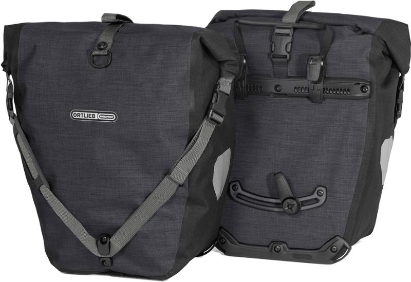Ortlieb Gepäckträgertasche Back Roller Plus QL2.1  - granit/schwarz