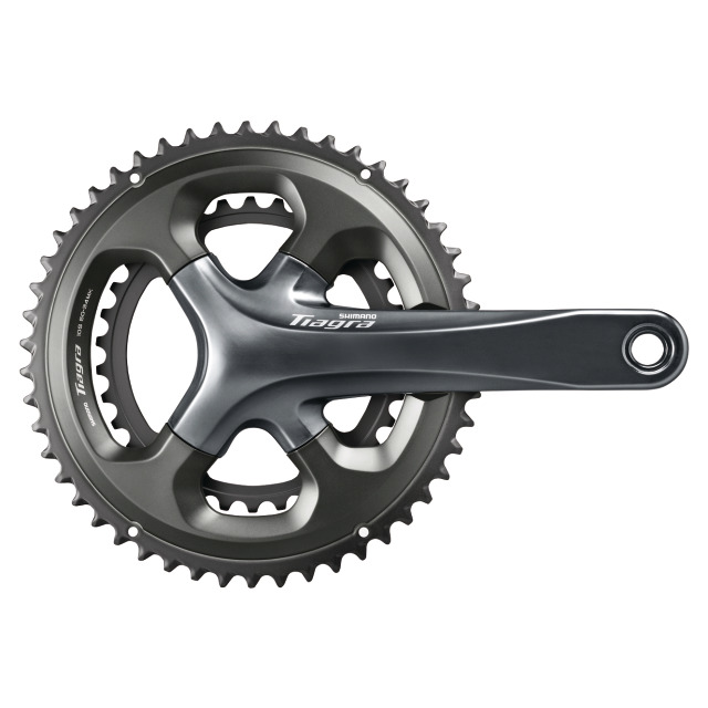Shimano Kurbelgarnitur Tiagra 2-fach - 52/36 Zähne Shimano Kurbelgarnitur Tiagra 2-fach - 52/36 Zähne